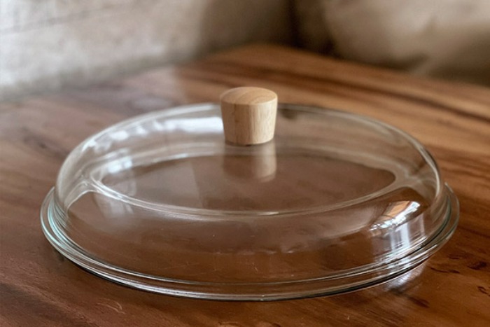 GLASS PAN COVER